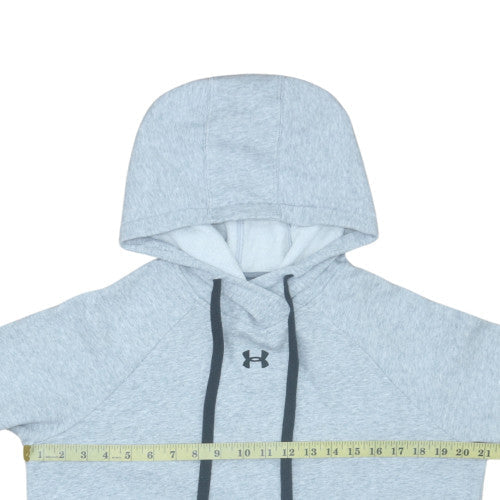 Mens UK Size M Under Armour Grey Pullover Hoodie