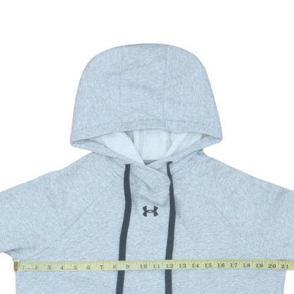 Mens UK Size M Under Armour Grey Pullover Hoodie