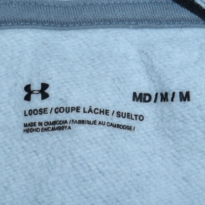 Mens UK Size M Under Armour Grey Pullover Hoodie