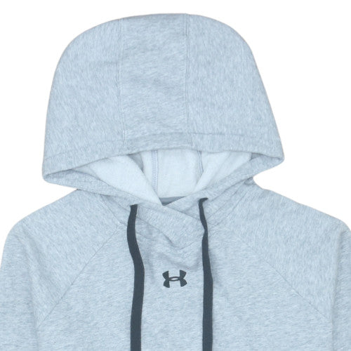 Mens UK Size M Under Armour Grey Pullover Hoodie