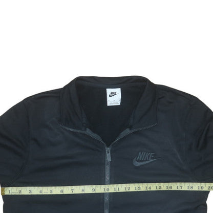 Mens UK Size M Nike Black 1/2 Zip Sweatshirt