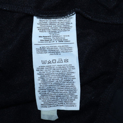 Mens UK Size M Nike Black 1/2 Zip Sweatshirt
