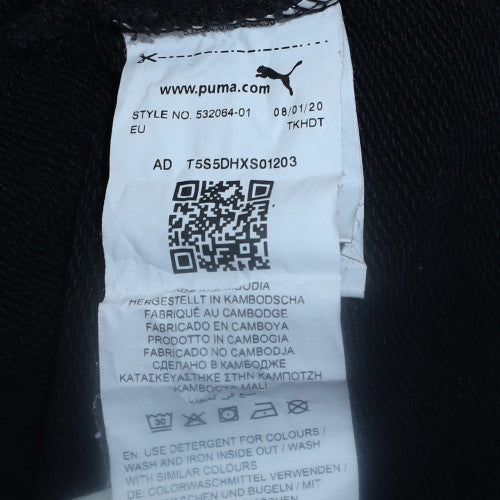Mens UK Size XL Puma Black Pullover Hoodie