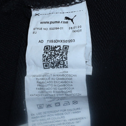 Mens UK Size XL Puma Black Pullover Hoodie