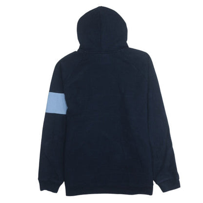Mens UK Size XL Adidas Blue Pullover Hoodie