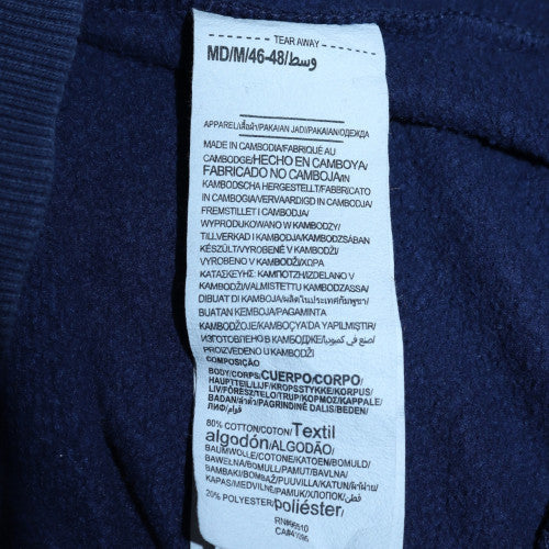 Mens UK Size M Under Armour Blue Pullover Hoodie