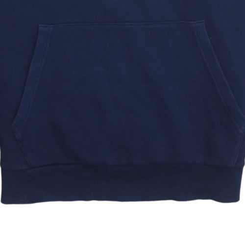 Mens UK Size M Under Armour Blue Pullover Hoodie