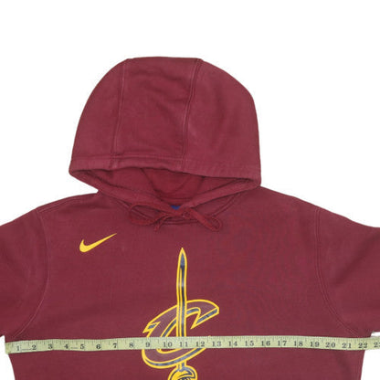 Mens UK Size M Nike Red Pullover Hoodie