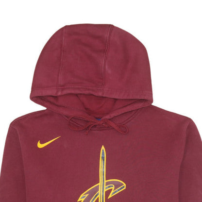 Mens UK Size M Nike Red Pullover Hoodie