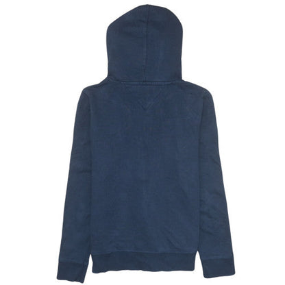 Womens UK Size M Tommy Hilfiger Denim Blue Full Zip Hoodie