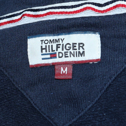 Womens UK Size M Tommy Hilfiger Denim Blue Full Zip Hoodie