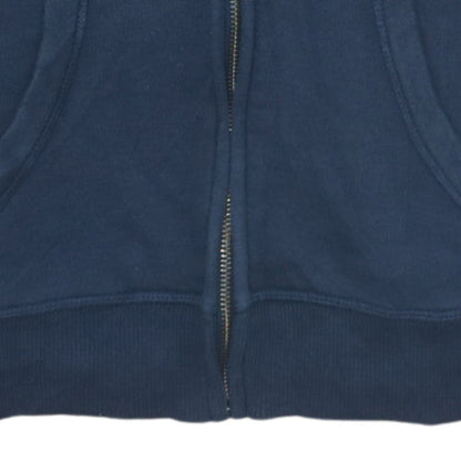 Womens UK Size M Tommy Hilfiger Denim Blue Full Zip Hoodie