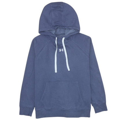 Womens UK Size M Under Armour Blue Pullover Hoodie