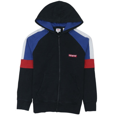 Mens UK Size S Levi's Black Full Zip Hoodie