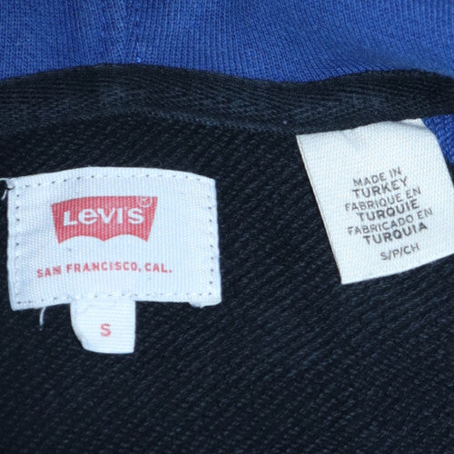Mens UK Size S Levi's Black Full Zip Hoodie