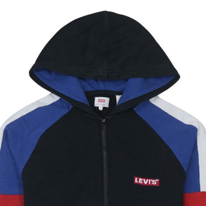 Mens UK Size S Levi's Black Full Zip Hoodie