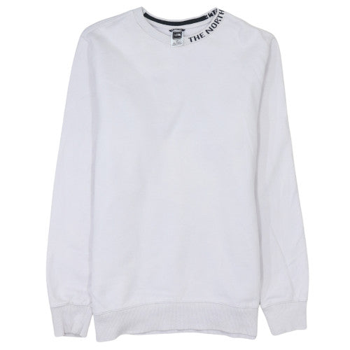 Mens UK Size M The North Face White Pullover Sweatshirt