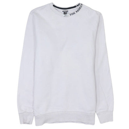 Mens UK Size M The North Face White Pullover Sweatshirt