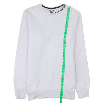Mens UK Size M The North Face White Pullover Sweatshirt