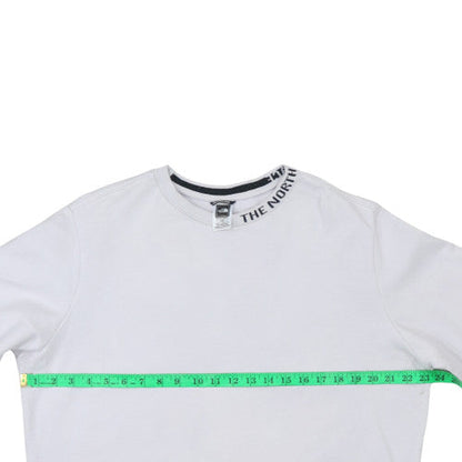 Mens UK Size M The North Face White Pullover Sweatshirt