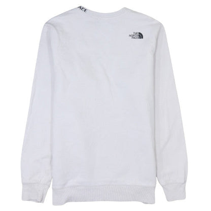 Mens UK Size M The North Face White Pullover Sweatshirt