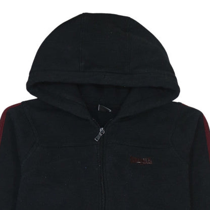 Womens UK Size 14 Lonsdale Black Full Zip Hoodie