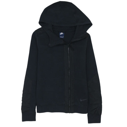 Mens UK Size S Nike Black Full Zip Hoodie