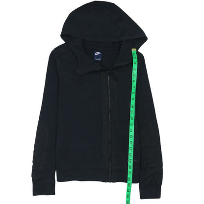 Mens UK Size S Nike Black Full Zip Hoodie