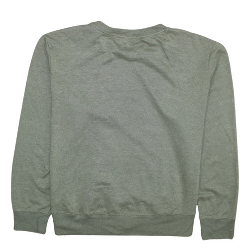 Womens UK Size L Calvin Klein Green Pullover Sweatshirt