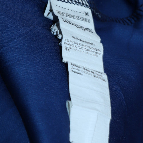 Mens UK Size M Kappa Blue 1/4 Zip Sweatshirt