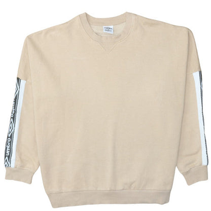 Mens UK Size L Umbro Beige Pullover Sweatshirt