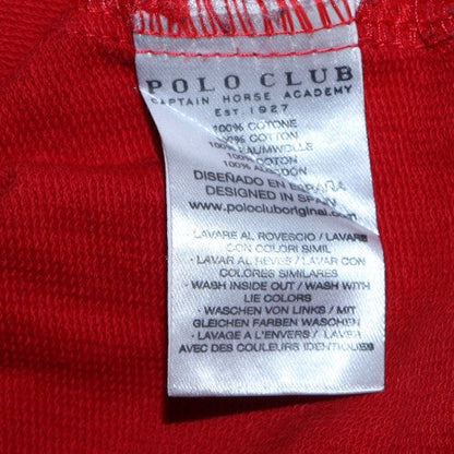 Mens UK Size XL Polo Club Red Pullover Sweatshirt