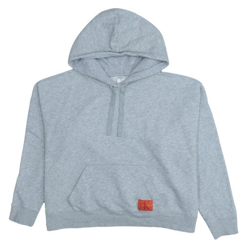 Womens UK Size M Calvin Klein Grey Pullover Hoodie
