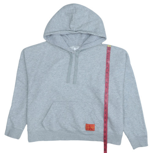 Womens UK Size M Calvin Klein Grey Pullover Hoodie