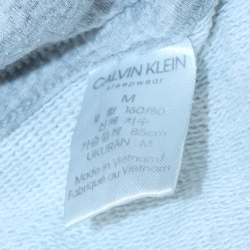 Womens UK Size M Calvin Klein Grey Pullover Hoodie