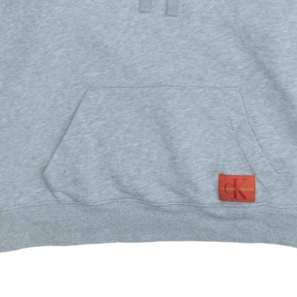 Womens UK Size M Calvin Klein Grey Pullover Hoodie
