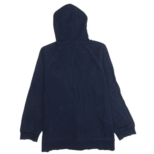 Mens UK Size 2XL Puma Blue Full Zip Hoodie