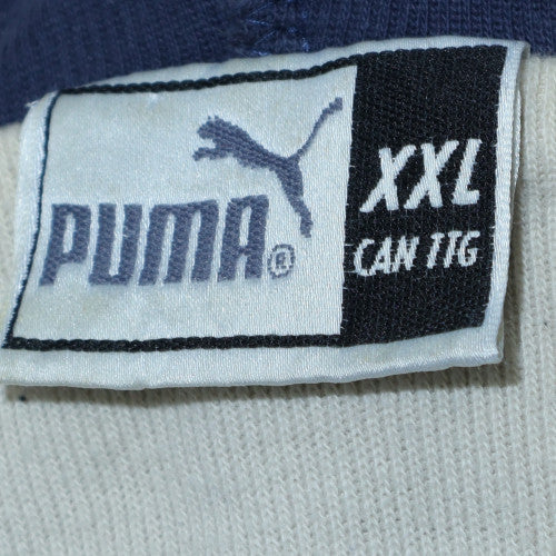 Additional view of Puma Men's Blue 2XL Full Zip Hoodie Sports Cotton Sweatshirt