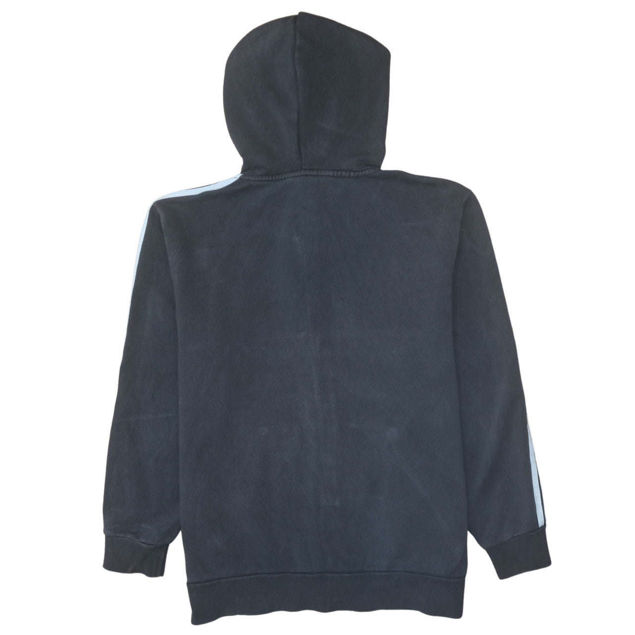 Womens UK Size XL Adidas Black Full Zip Hoodie