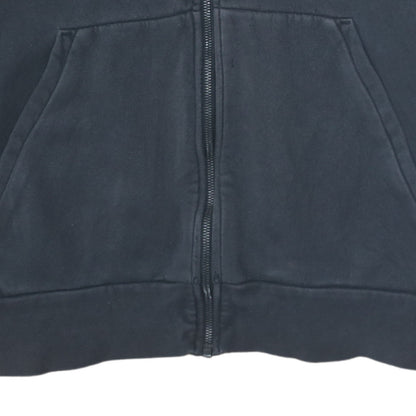 Womens UK Size XL Adidas Black Full Zip Hoodie