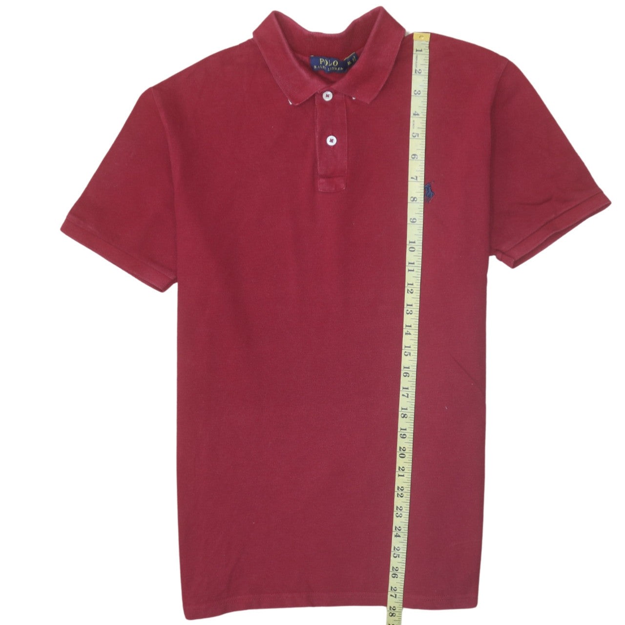 Ralph Lauren Men's Red XL Cotton Polo Shirt Classic Fit