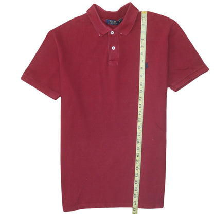 Ralph Lauren Men's Red XL Cotton Polo Shirt Classic Fit