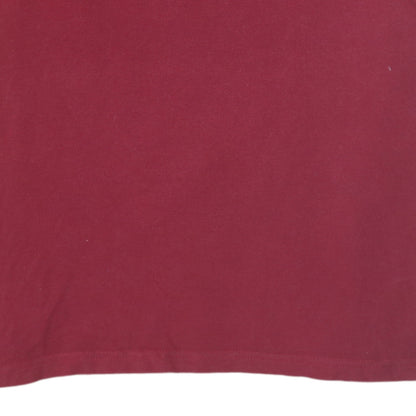 Ralph Lauren Men's Red XL Cotton Polo Shirt Classic Fit