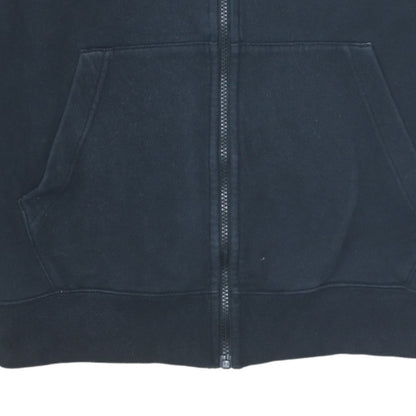Nike Men's Black Medium Full Zip Fleece Track Jacket