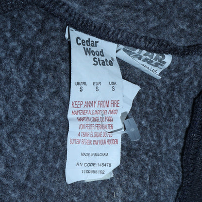 Mens UK Size S Cedar Wood State Grey Pullover Sweatshirt