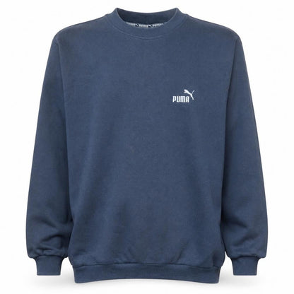 Mens UK Size S Puma Blue Pullover Sweatshirt