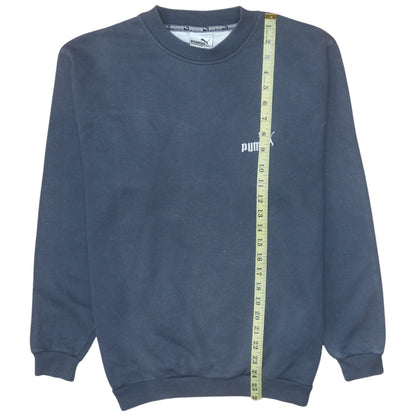 Mens UK Size S Puma Blue Pullover Sweatshirt
