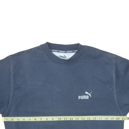 Mens UK Size S Puma Blue Pullover Sweatshirt