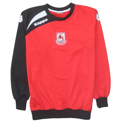 Mens UK Size M Kappa Red Pullover Sweatshirt