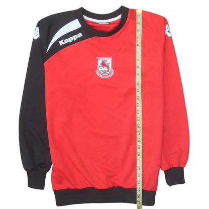 Mens UK Size M Kappa Red Pullover Sweatshirt